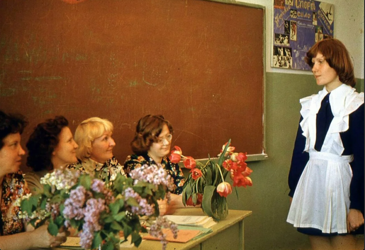 Советский класс в школе