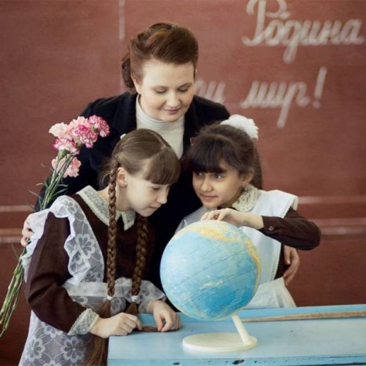 Празднование дня учителя