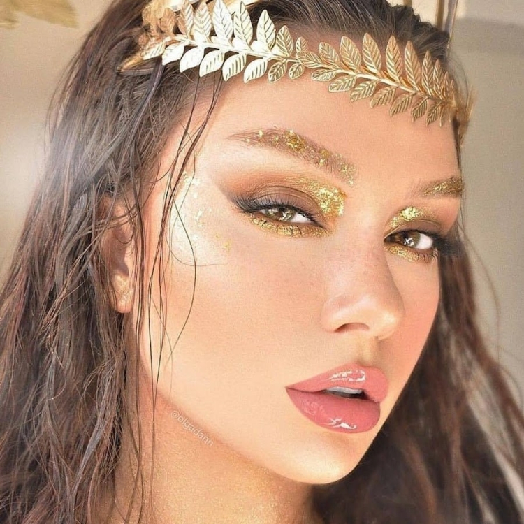 Макияж в стиле греческой Богини