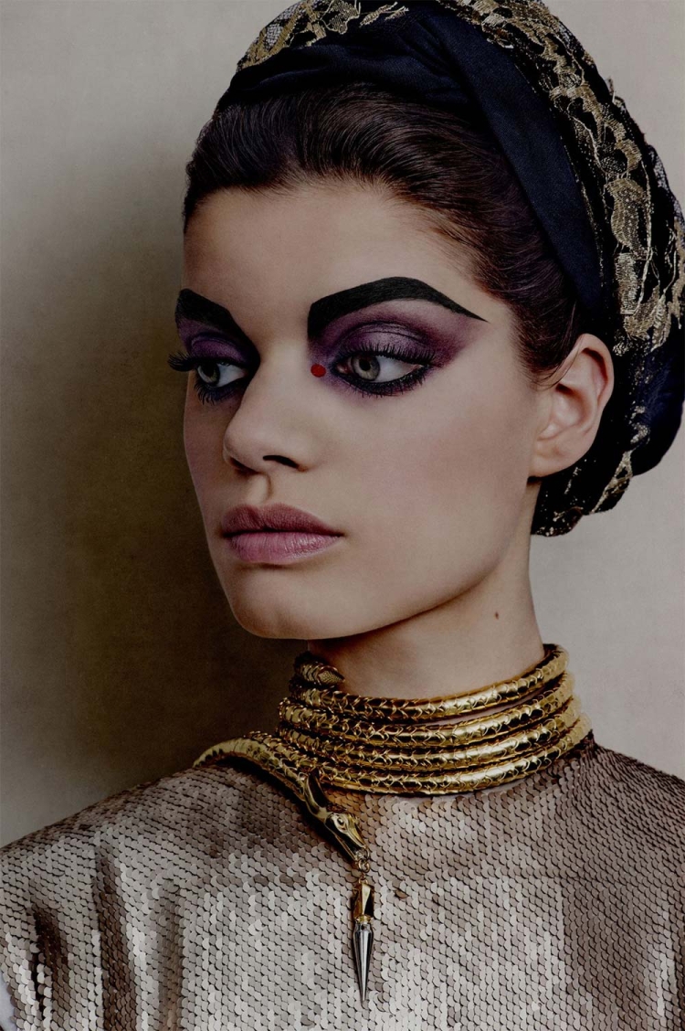 Елена Завидова Египетский макияж