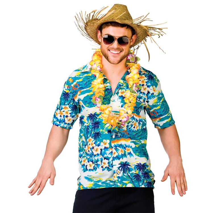 Костюм в гавайском стиле