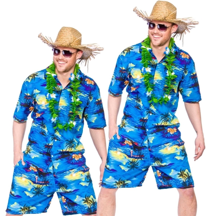 Гавайская вечеринка костюмы мужские