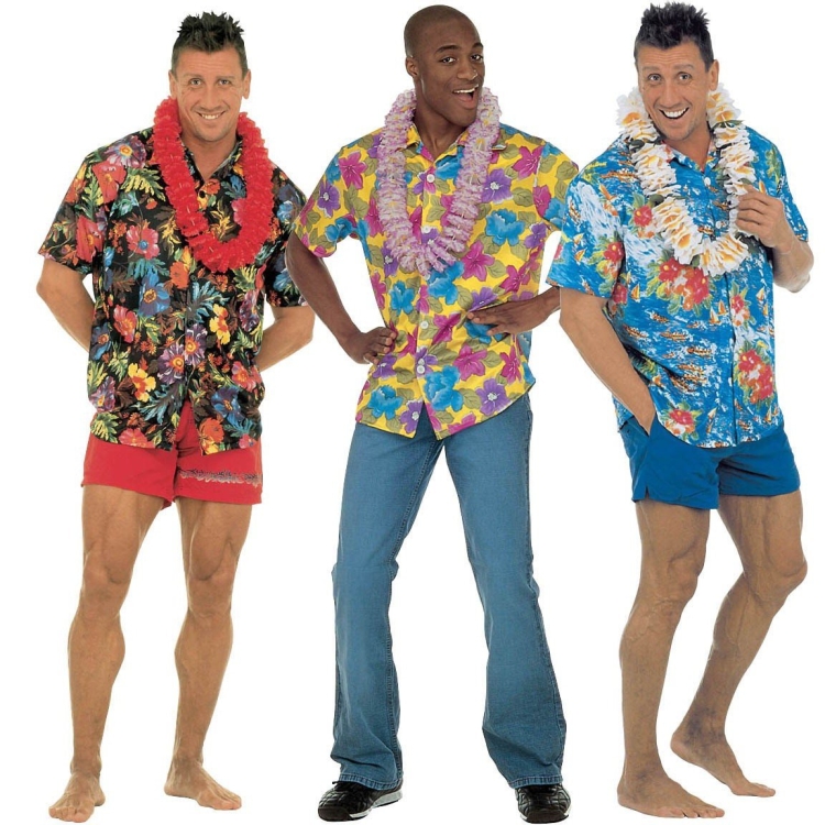 Гавайский костюм мужской