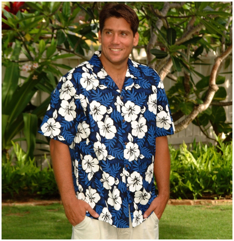 Гавайская рубашка мужская