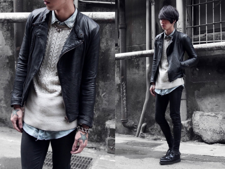 Андеграундный стиль одежды мужской