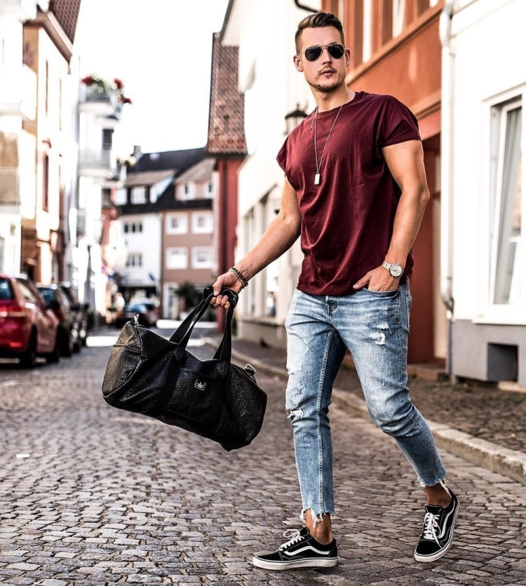 Модная мужская одежда Повседневная