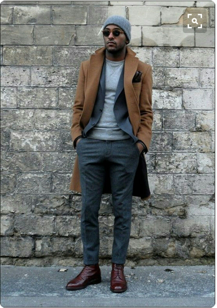 Пальто Кэжуал мужское