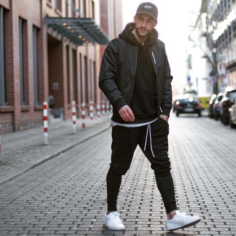 Джоггеры с худи мужские мода 2022