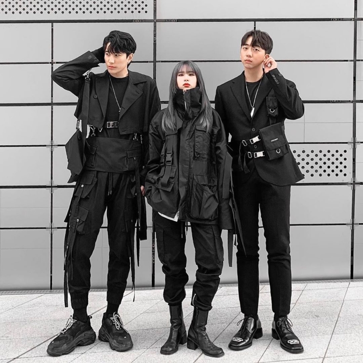 Techwear стиль корейский