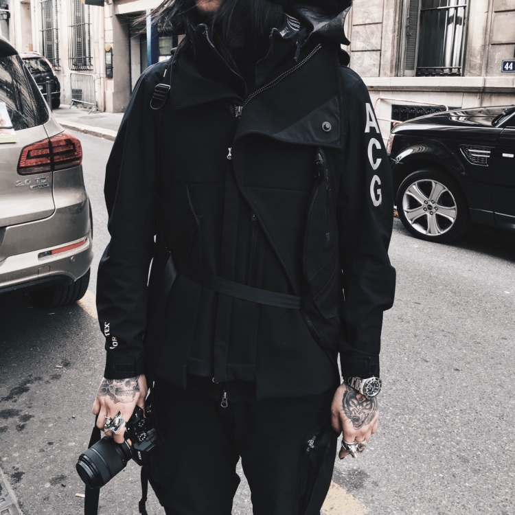 Techwear пальто