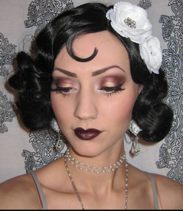 Макияж Великий Гэтсби