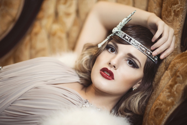 Эпоха Гэтсби макияж