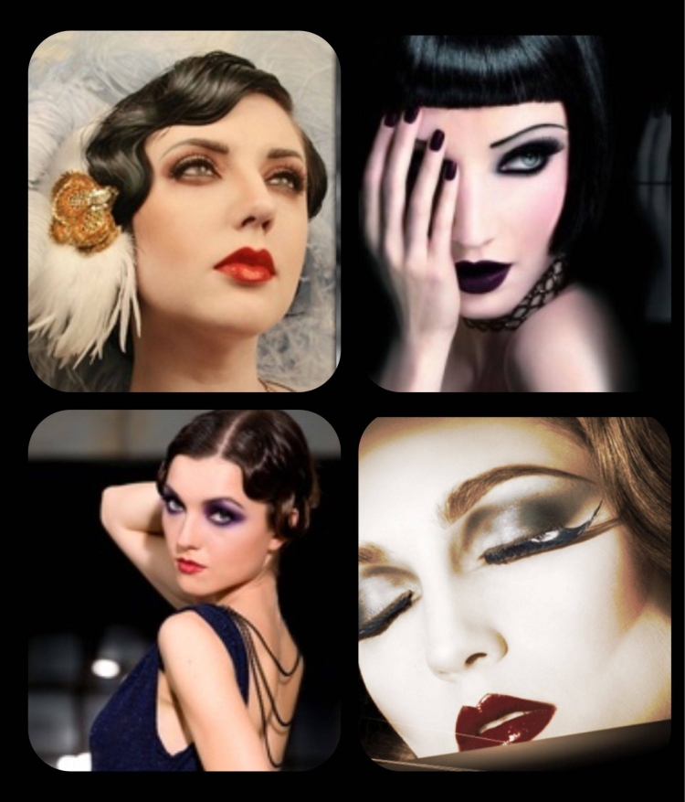 Макияж в стиле кабаре