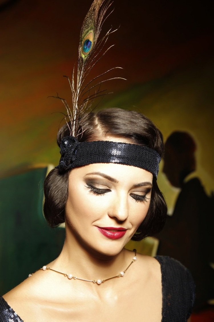 Макияж на вечеринку в стиле Гэтсби