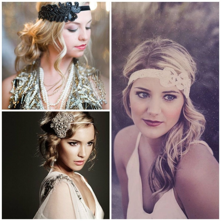 Прически в стиле Великий Гэтсби на длинные волосы