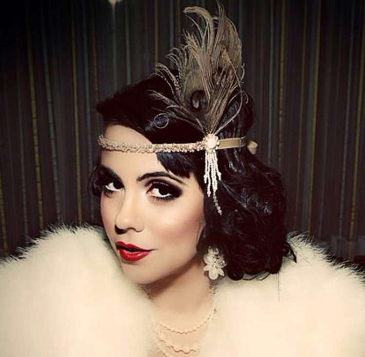 Макияж для вечеринки Гэтсби