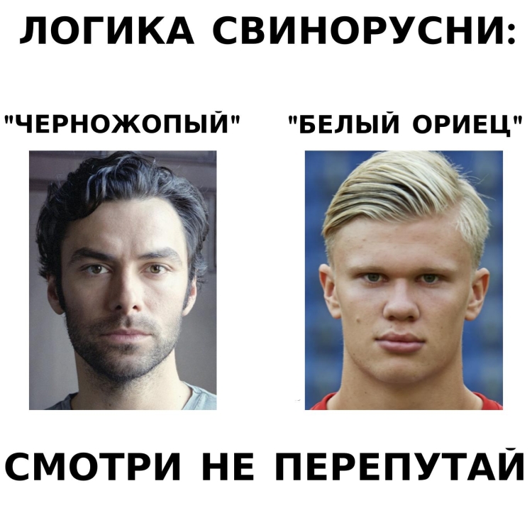 Русня внешность