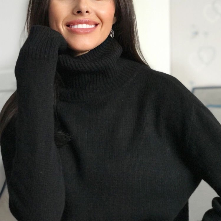 100% Cashemir водолазка