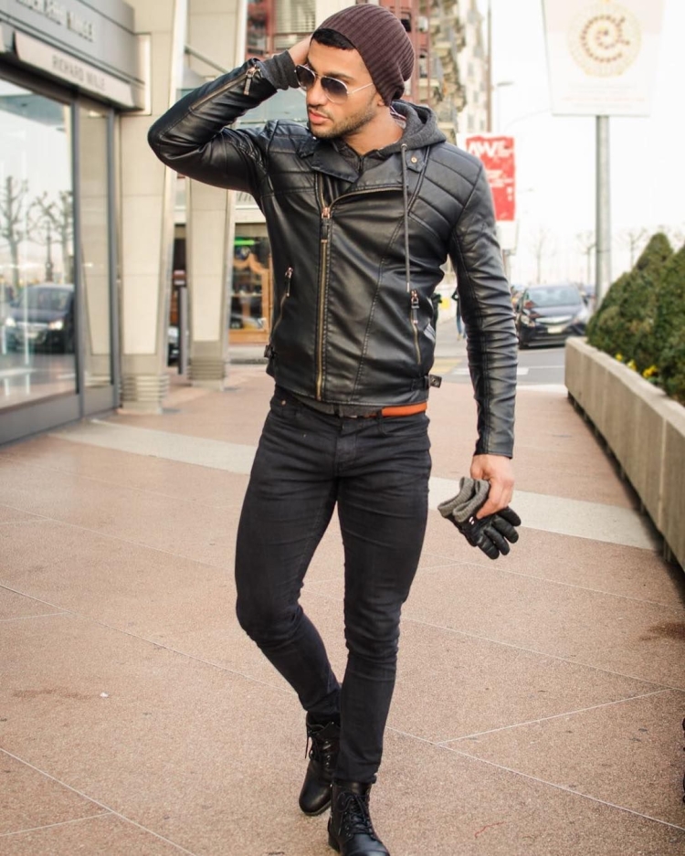 Байкерский стиль мужской