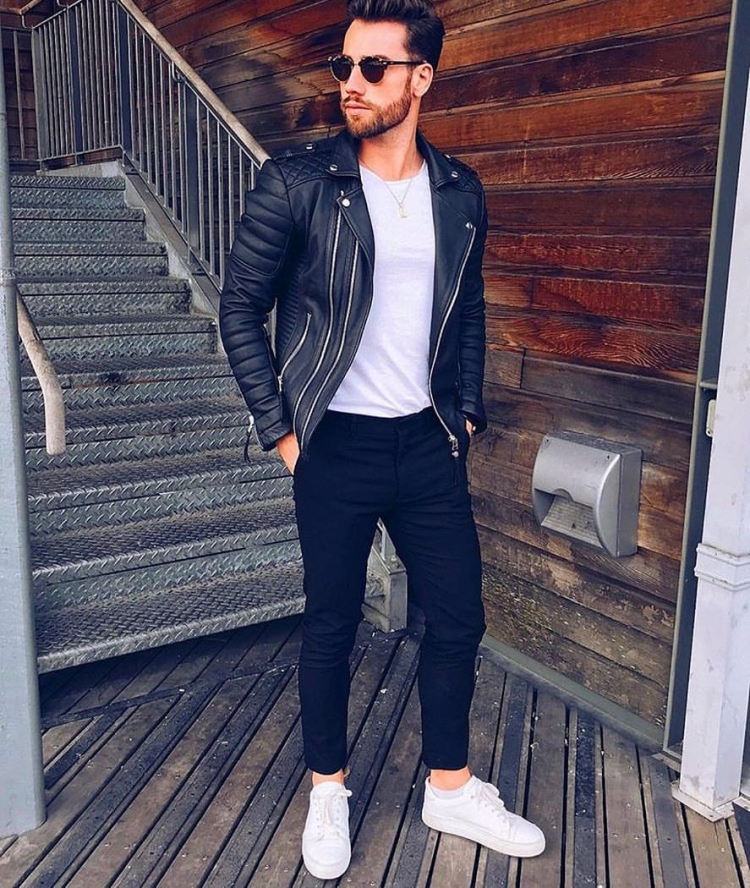 Стиль с косухой мужской