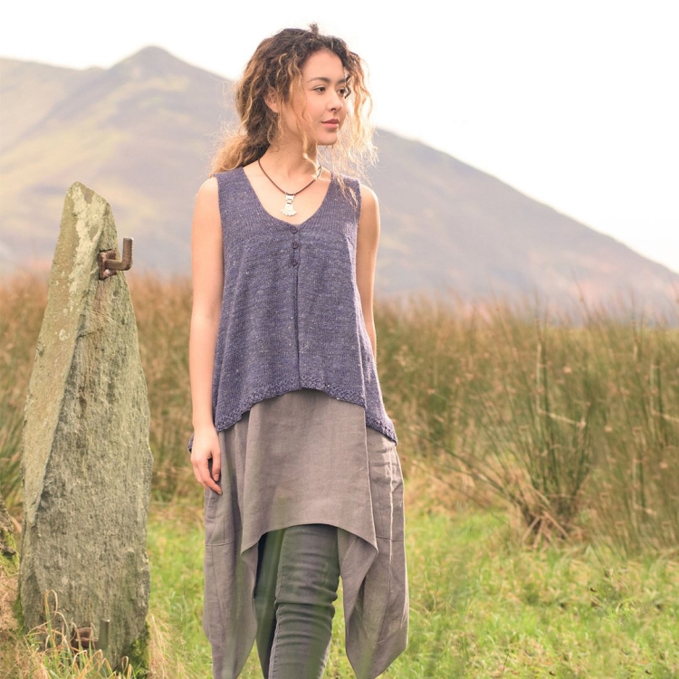 Жилетка в стиле бохо