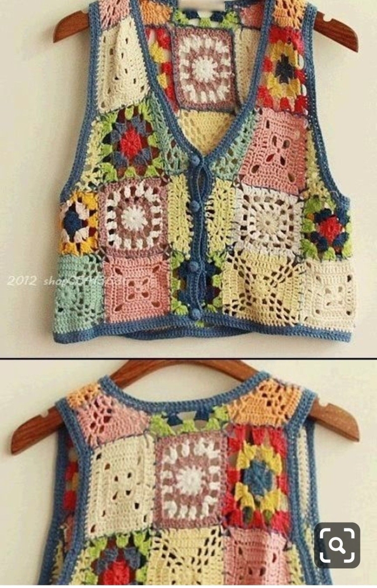 Бохо-Шик Бабушкин квадрат