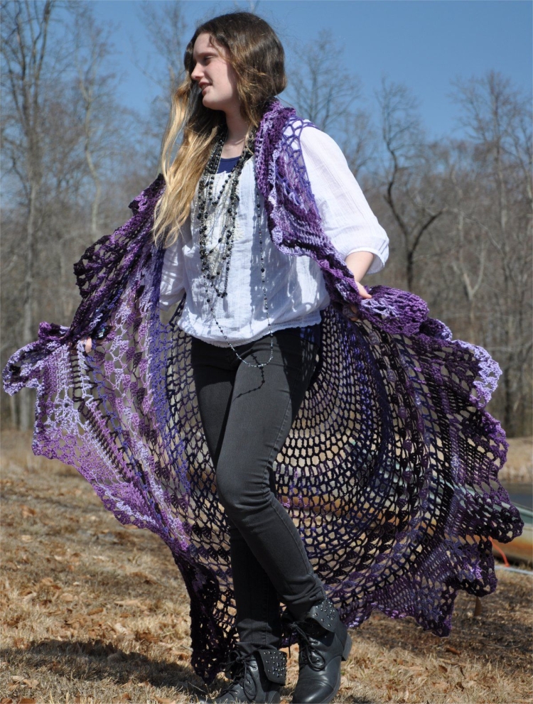 Бабушкин квадрат жилет Бербери