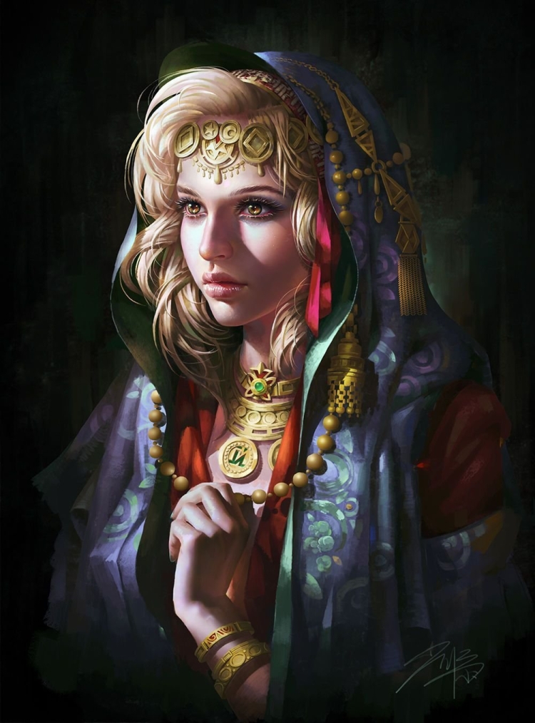 Славянские амазонки Поляницы арт