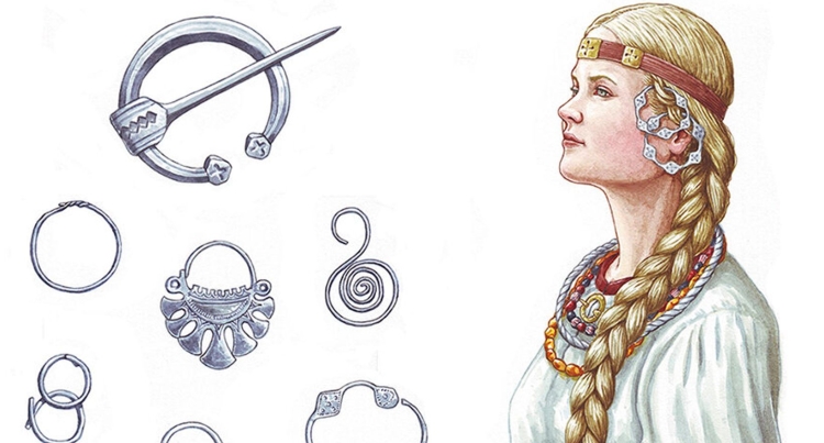 Височные кольца кривичей