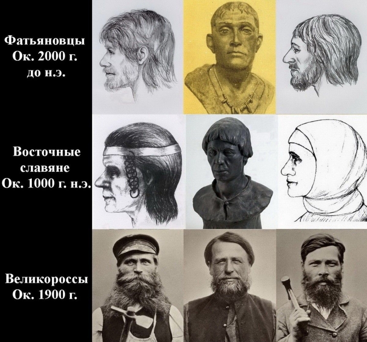 Фатьяновцы реконструкция внешности