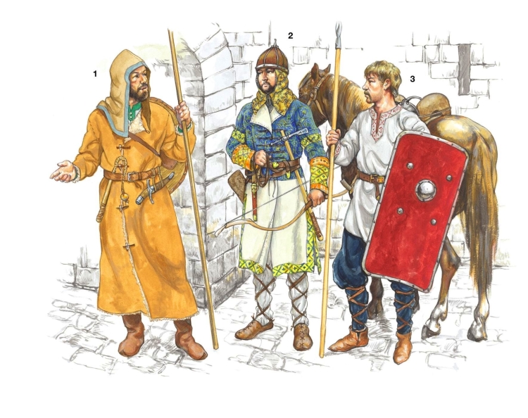 Хазарский воин 9 век