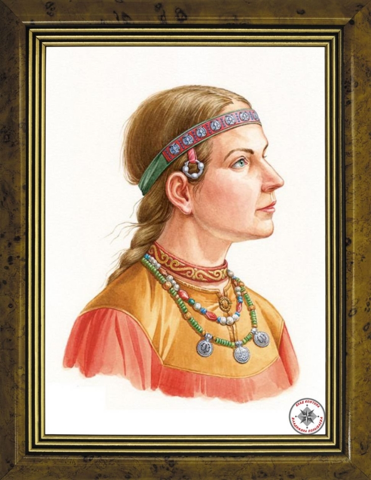 Височные кольца древней Руси