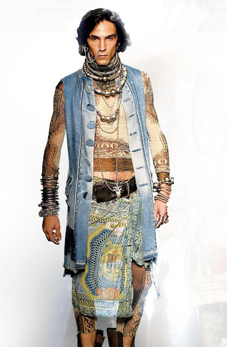 Мужские украшения на голову