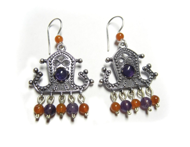 Русские народные серьги