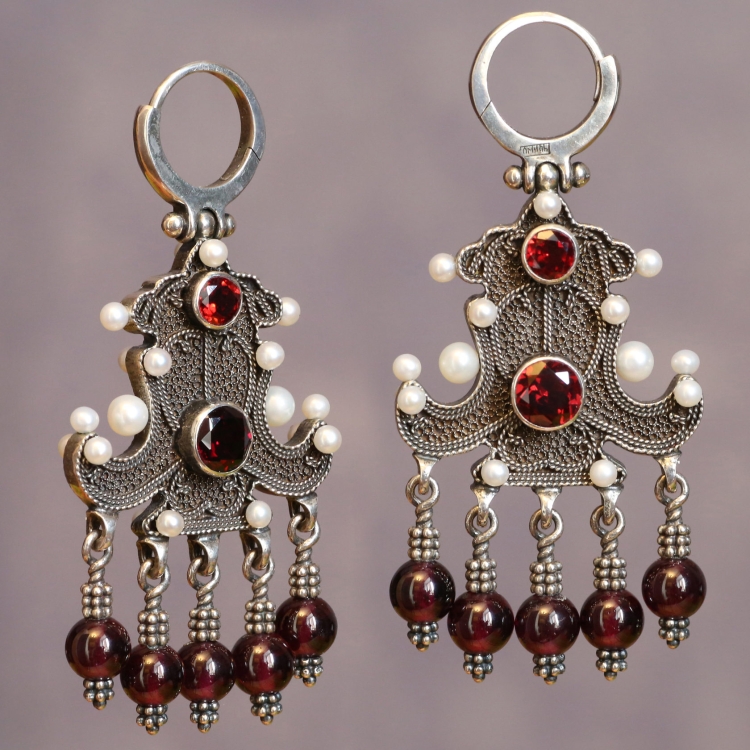 Серьги голубцы древней Руси