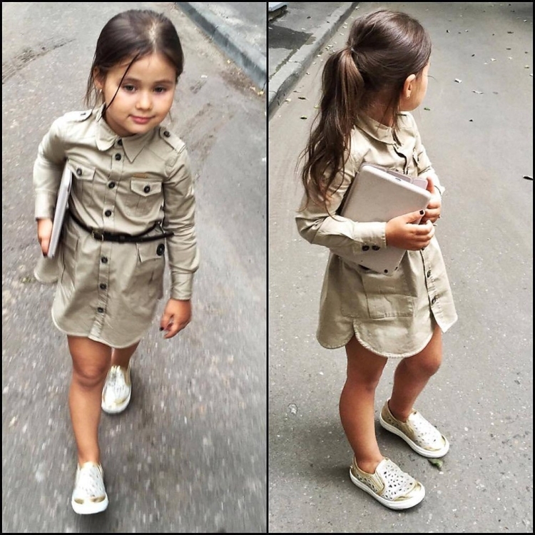 Дочь Джигана Ариела маленькая