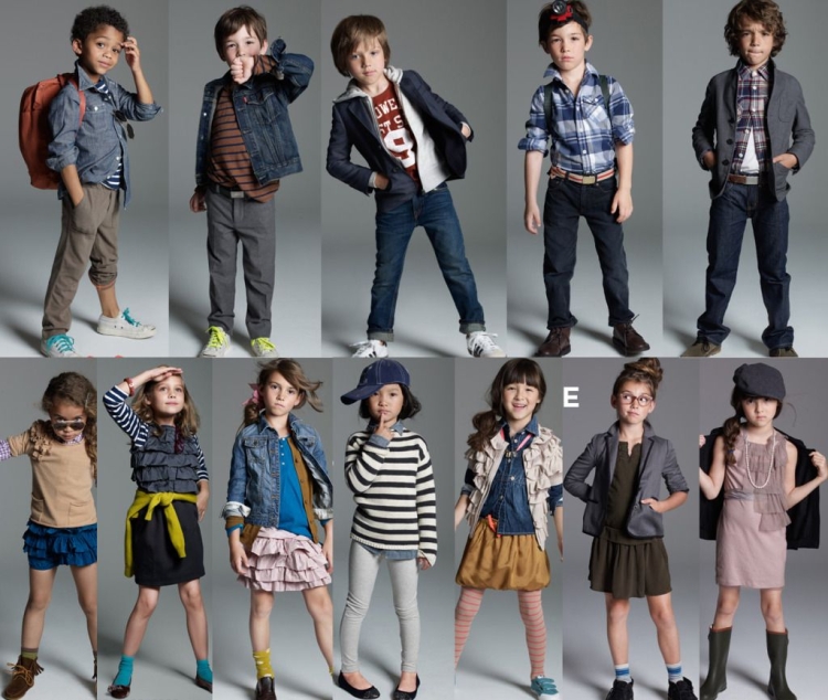 Детская одежда в стиле Кэжуал