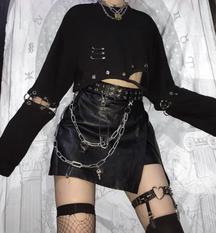 Goth outfit Грандж 2019goth outfit Грандж 2019 корейский