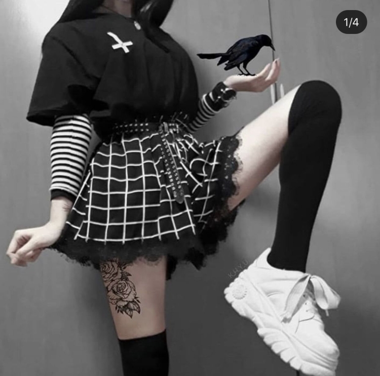 Goth outfit Грандж