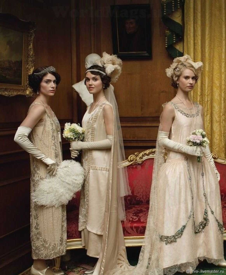 Аббатство Даунтон платья