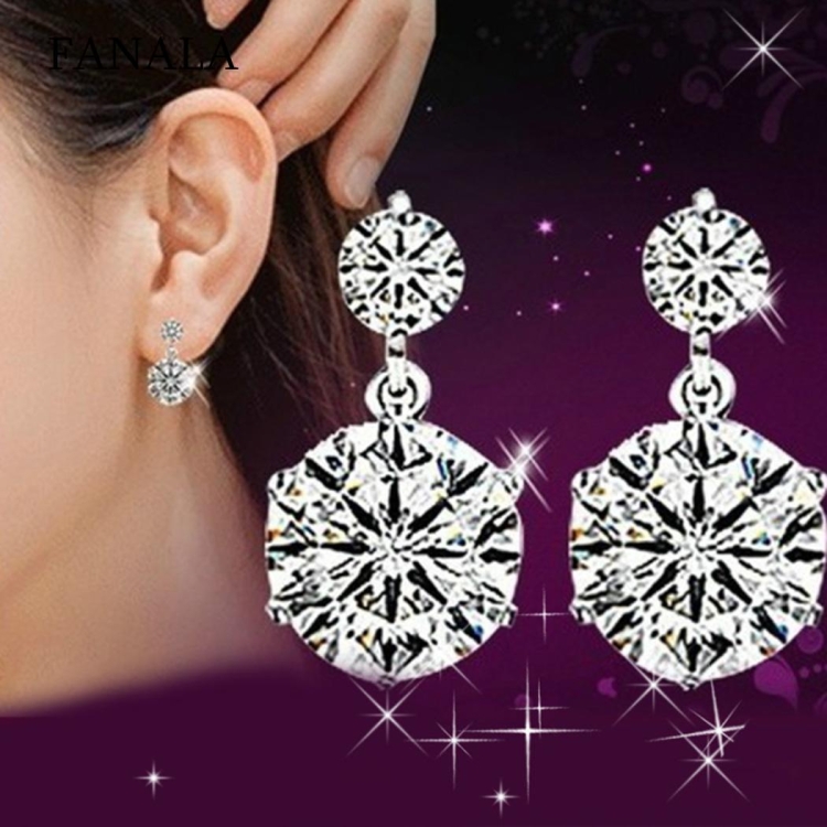 Серьги джевелери серебро