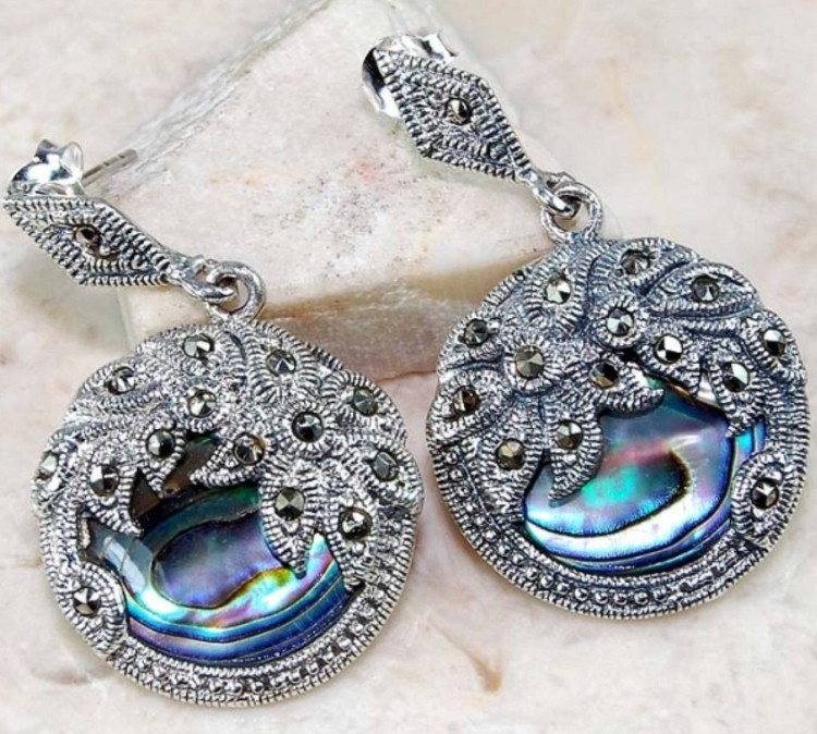 Серебряные украшения с камнями