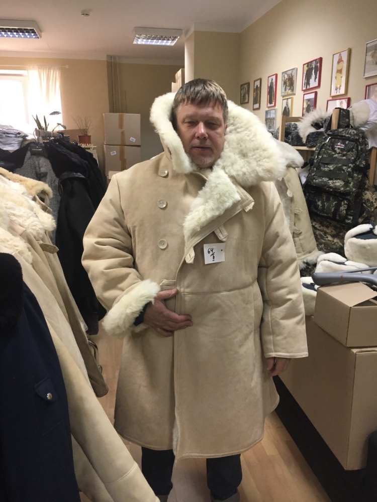 Стильная дубленка мужская модная