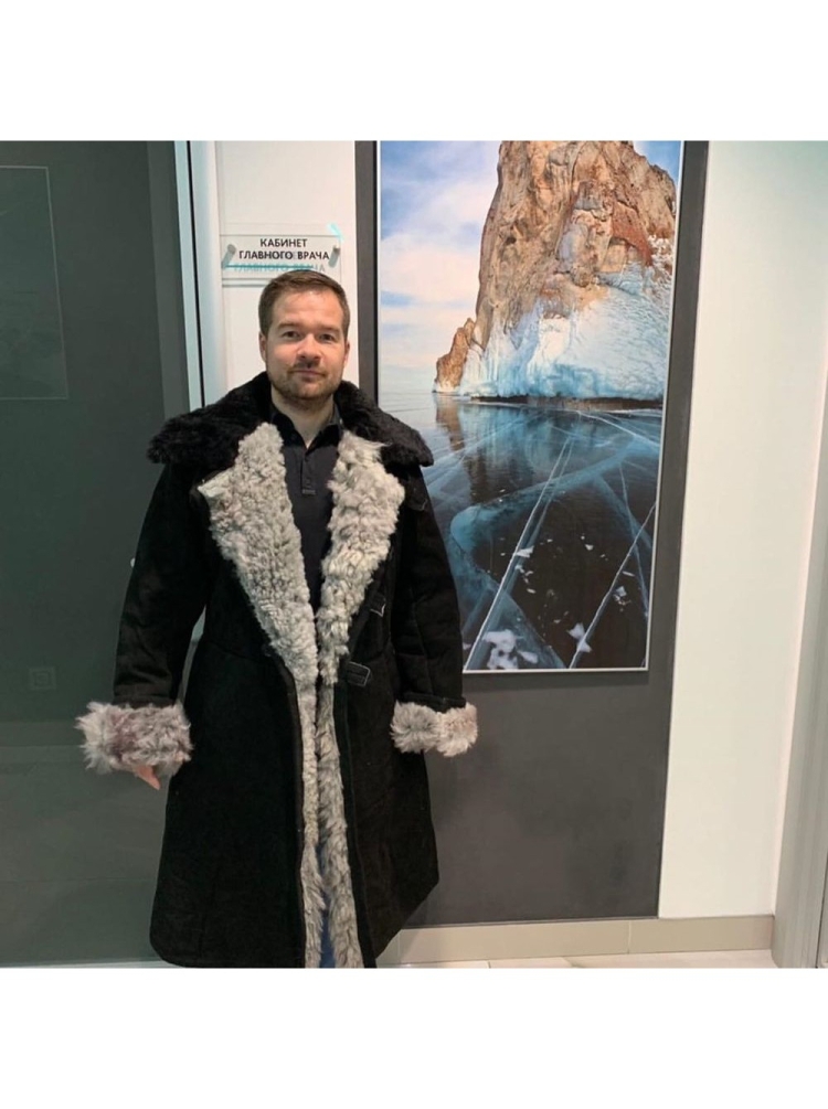 Куртка из овчины мужская Moda