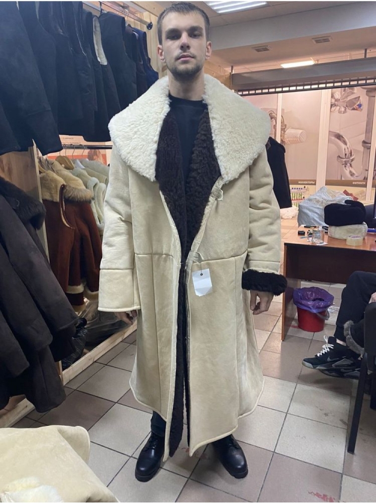 Армейский тулуп бекеша