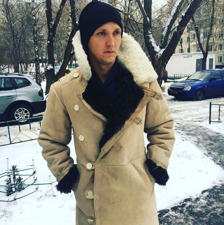 Тулуп мужской