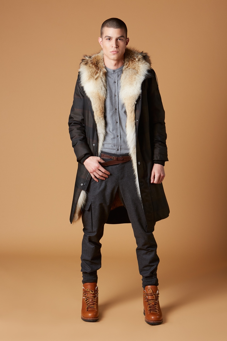 Шапка к дубленке мужская