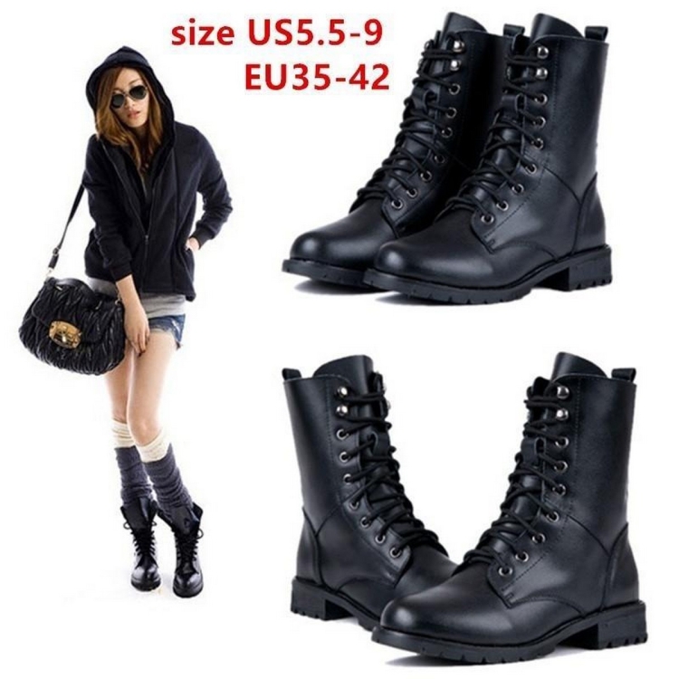 Пальто с берцами