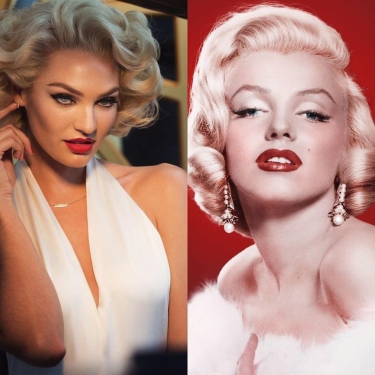 Мадонна в образе Мэрилин Монро