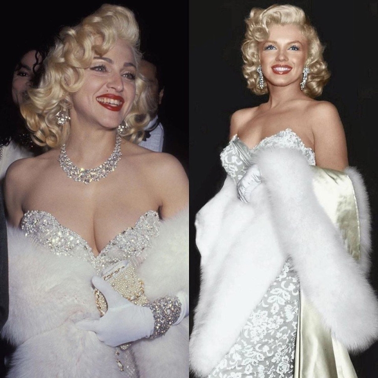 Мадонна Мерлин Монро